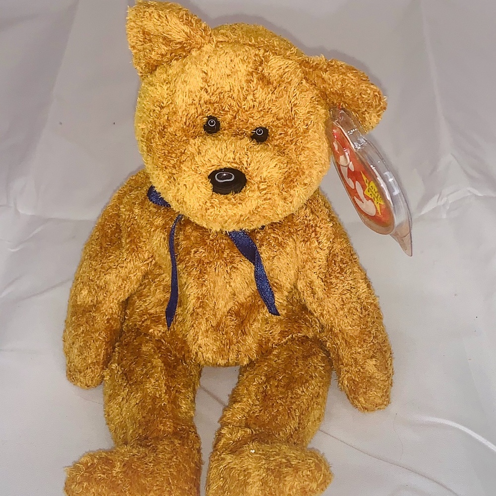 Fuzz the Bear Beanie Baby